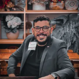 Douglas Vianna, aluno que utiliza milhas nos gastos da empresa